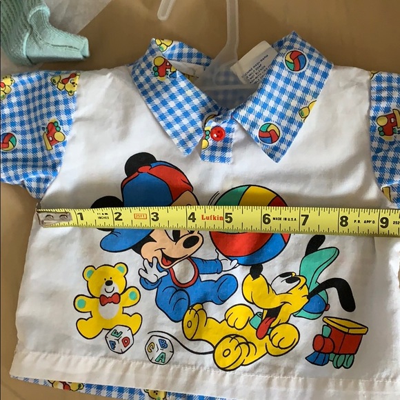 Vintage Disney Babies Shirt & plastic pants - Picture 13 of 14